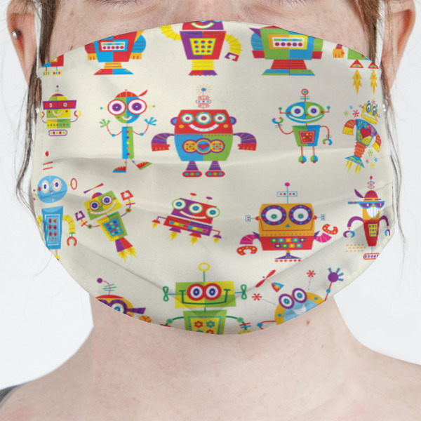 Custom Rocking Robots Face Mask Cover