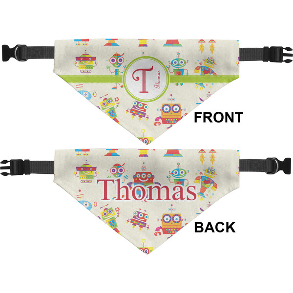 Rocking Robots Medium Dog Bandana Approval