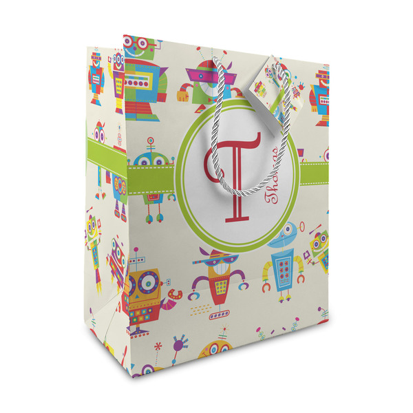 Custom Rocking Robots Medium Gift Bag (Personalized)