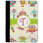 Rocking Robots Notebook Padfolio w/ Name and Initial
