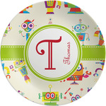Rocking Robots Melamine Salad Plate - 8" (Personalized)