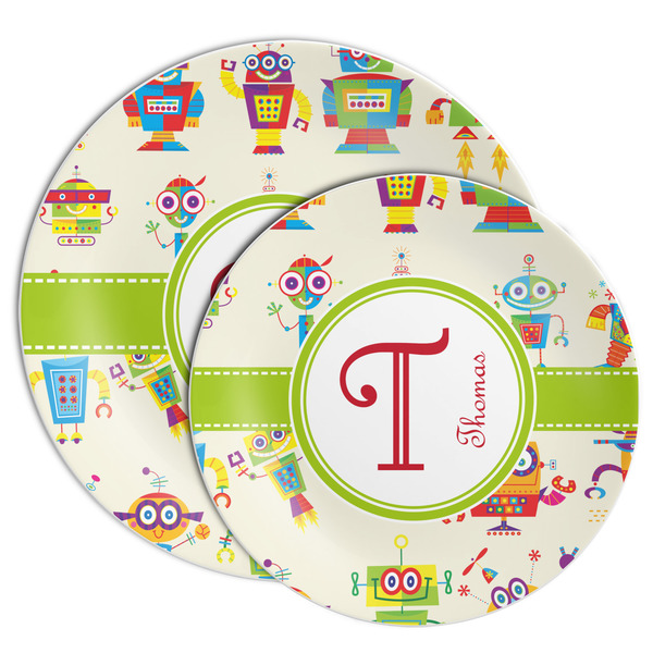Rocking Robots Melamine Plates - PARENT/MAIN