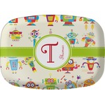 Rocking Robots Melamine Platter (Personalized)