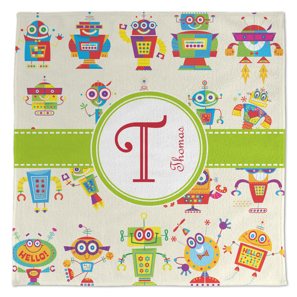 Custom Rocking Robots Microfiber Dish Towel (Personalized)