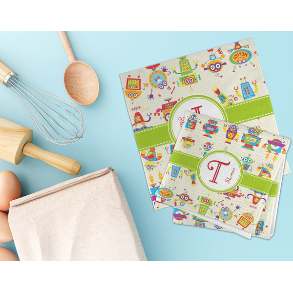 Rocking Robots Microfiber Dish Rag - LIFESTYLE