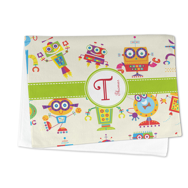 Rocking Robots Microfiber Dish Towel - FOLDED HALF