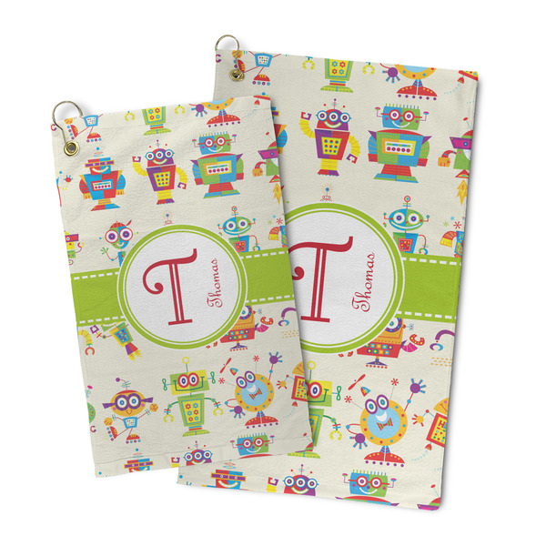 Rocking Robots Microfiber Golf Towel - PARENT/MAIN