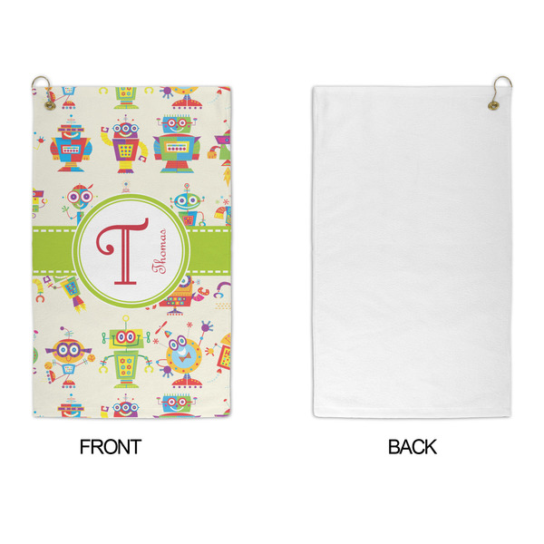 Rocking Robots Microfiber Golf Towels - APPROVAL