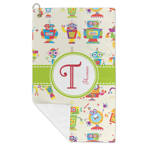 Rocking Robots Microfiber Golf Towels - FOLD