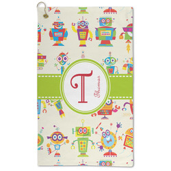 Rocking Robots Microfiber Golf Towel - Large (Personalized)