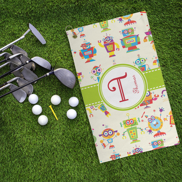 Rocking Robots Microfiber Golf Towels - LIFESTYLE