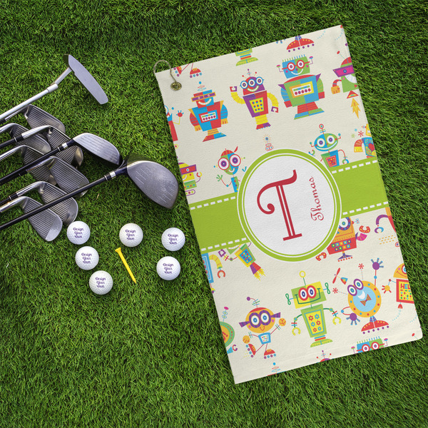 Rocking Robots Microfiber Golf Towels - LIFESTYLE