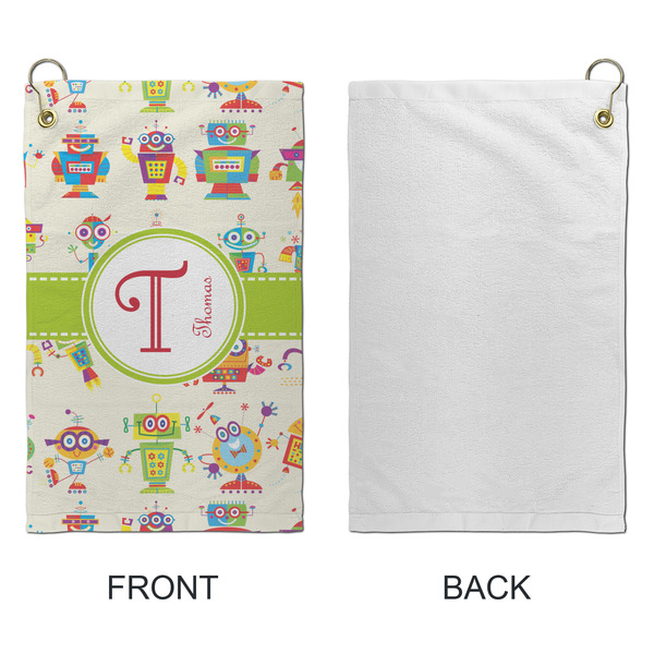 Rocking Robots Microfiber Golf Towels - Small - APPROVAL