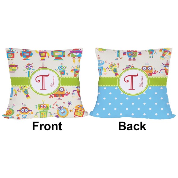 Rocking Robots Outdoor Pillow - 20x20