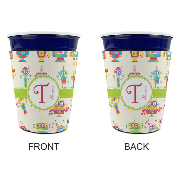 Rocking Robots Party Cup Sleeves - without bottom - Approval