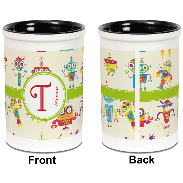 Rocking Robots Pencil Holder - Black - approval