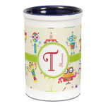 Rocking Robots Ceramic Pencil Holders - Blue