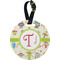 Rocking Robots Personalized Round Luggage Tag