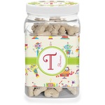 Rocking Robots Dog Treat Jar (Personalized)