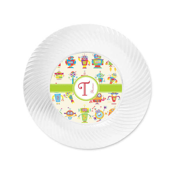 Rocking Robots Plastic Party Appetizer & Dessert Plates - Approval