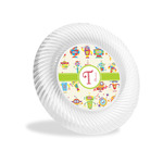 Rocking Robots Plastic Party Appetizer & Dessert Plates - 6" (Personalized)