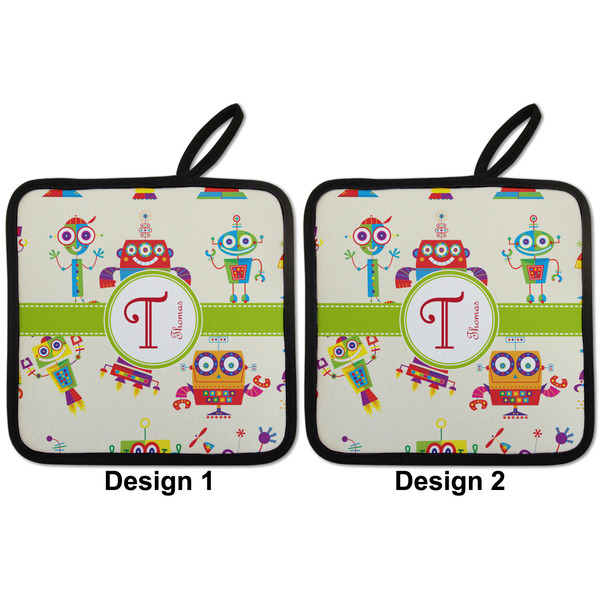 Rocking Robots Pot Holders - Set of 2 APPROVAL