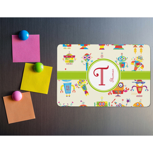 Rocking Robots Rectangular Fridge Magnet - LIFESTYLE