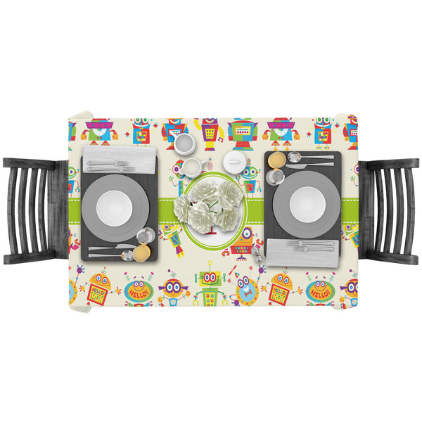 Rocking Robots Rectangular Tablecloths - LIFESTYLE
