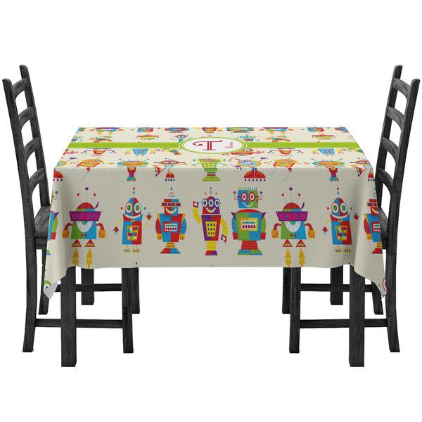 Custom Rocking Robots Tablecloth (Personalized)