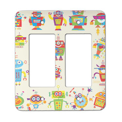Rocking Robots Rocker Style Light Switch Cover - Two Switch