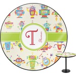 Rocking Robots Round Table - 24" (Personalized)