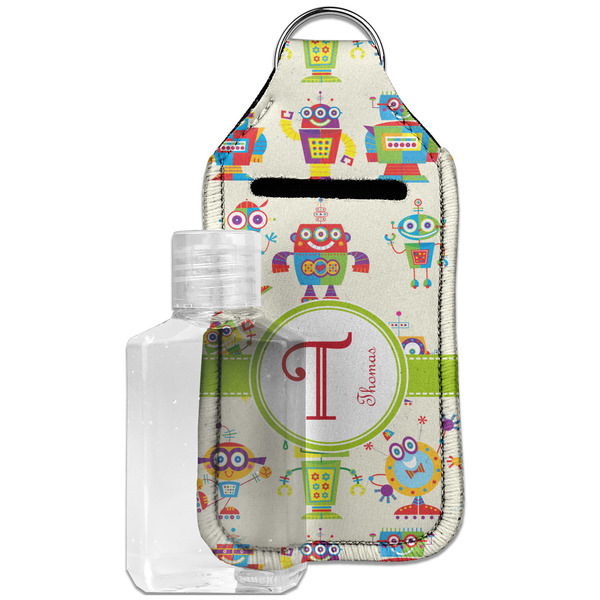 Custom Rocking Robots Hand Sanitizer & Keychain Holder - Large (Personalized)