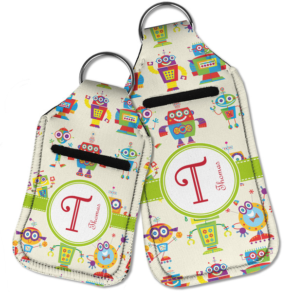 Rocking Robots Sanitizer Holder Keychain - Parent Main