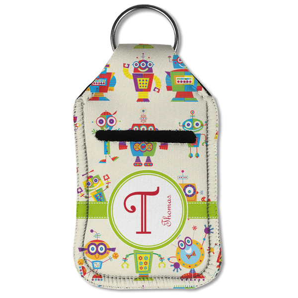 Rocking Robots Sanitizer Holder Keychain - Small (Front Flat)