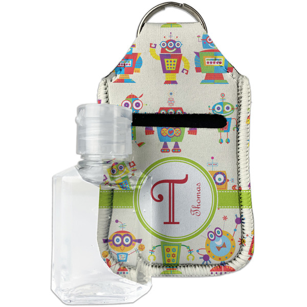 Custom Rocking Robots Hand Sanitizer & Keychain Holder - Small (Personalized)