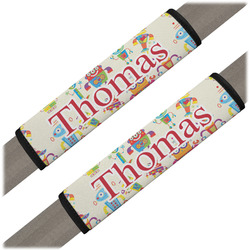 Rocking Robots Seat Belt Covers (Set of 2) (Personalized)