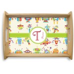 Rocking Robots Natural Wooden Tray - Small (Personalized)