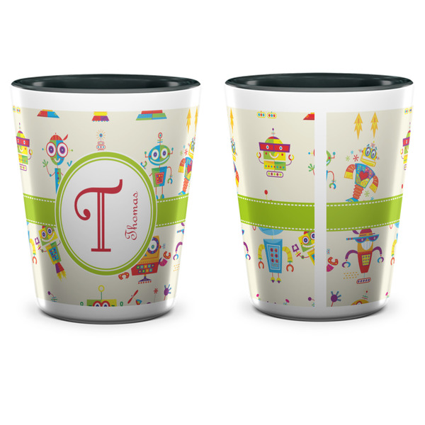 Rocking Robots Shot Glass - Two Tone - APPROVAL