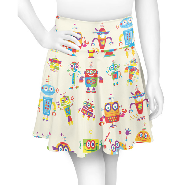 Custom Rocking Robots Skater Skirt