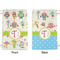 Rocking Robots Small Laundry Bag - Front & Back View