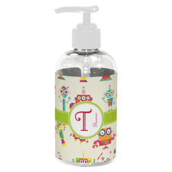 Rocking Robots Plastic Soap / Lotion Dispenser (8 oz - Small - White) (Personalized)