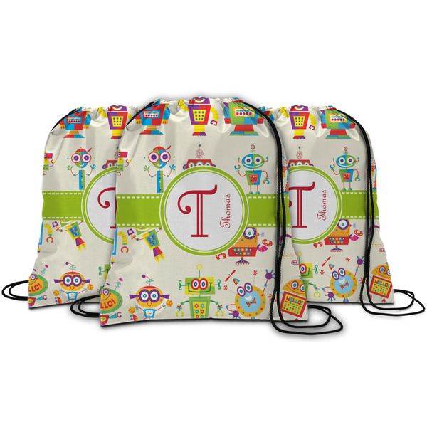 Rocking Robots String Backpack - MAIN