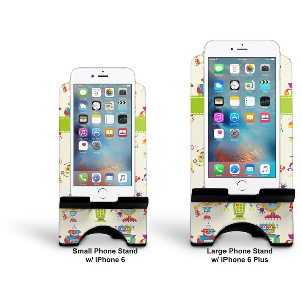 Rocking Robots Stylized Phone Stand - Comparison