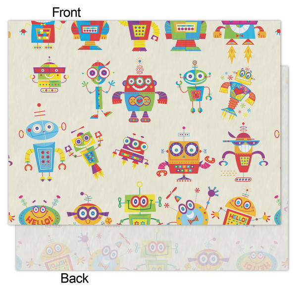 Rocking Robots Tissue Paper - Lightweight - Medium - Front & Back