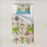 Rocking Robots Toddler Bedding Set - With Pillowcase (Personalized)