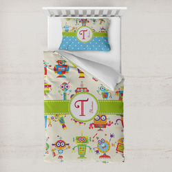 Rocking Robots Toddler Bedding Set - With Pillowcase (Personalized)