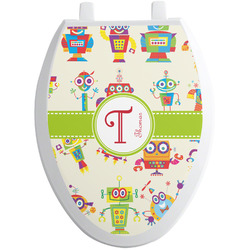 Rocking Robots Toilet Seat Decal - Elongated (Personalized)