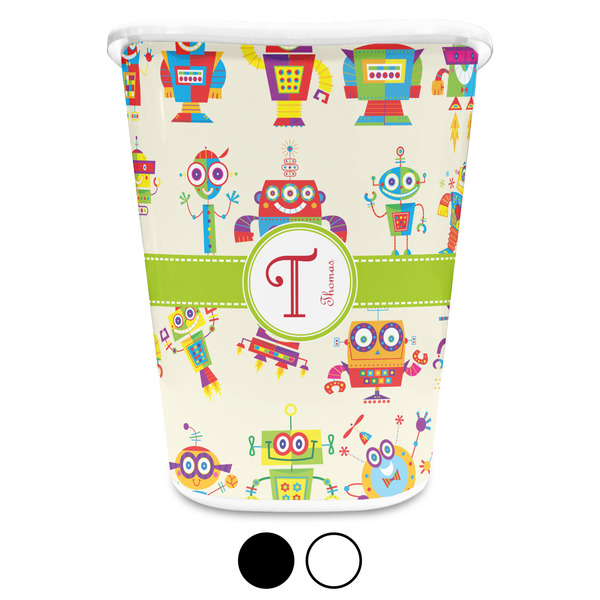 Rocking Robots Custom Waste Basket