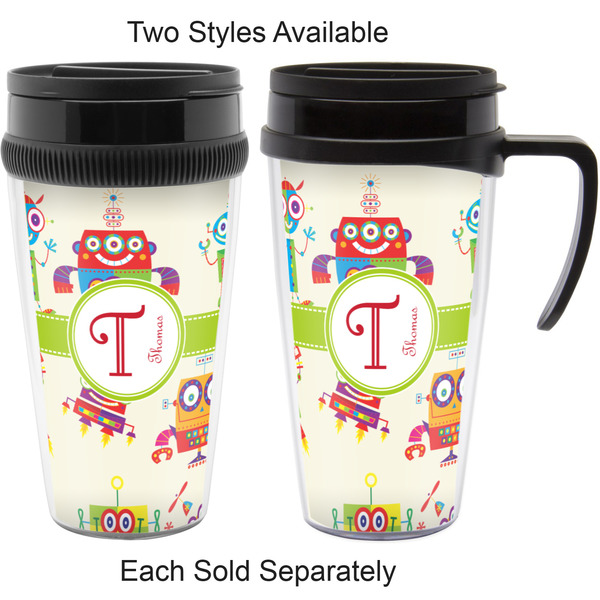 Rocking Robots Travel Mugs - with & without Handle