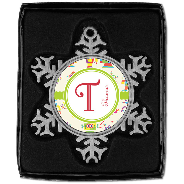 Rocking Robots Vintage Snowflake - In box